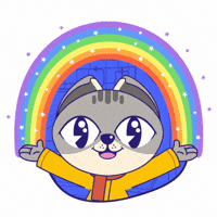 Cat Dream GIF by KOL.ID