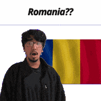 Romania Sticker