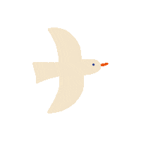 Summer Flying Sticker by TINYCOTTONS