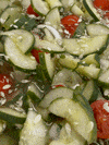 Cucumber Salad Vegetables GIF by The Crab Place