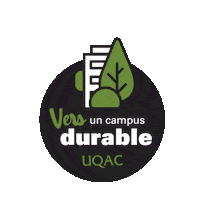 Uqac Sticker by Université du Québec à Chicoutimi