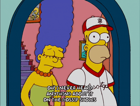 Shocked Season 17 GIF by The Simpsons