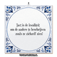 Nl Spreuk Sticker by Tegelspreuken.nl
