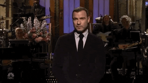 that usually works liev schreiber GIF by Saturday Night Live