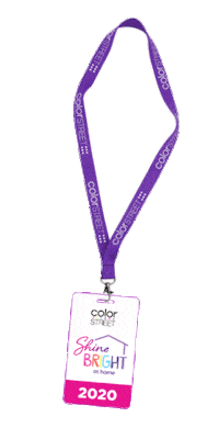 Conference Name Tag Sticker by Color Street