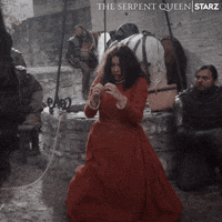 Starz Relieve GIF by The Serpent Queen