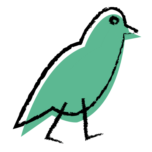 les-semillantes giphyupload vert oiseau lessemillantes Sticker