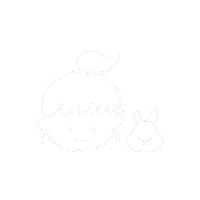 tzuwuwu cute bunny rabbit simple Sticker