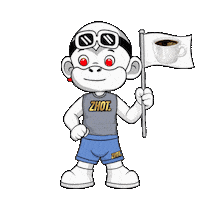 Confused Cup Of Coffee Sticker by Zhot