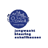 jublaschaffhausen jungwacht schaffhausen sommerlager jungwacht blauring Sticker