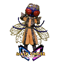 La Mosca Fly Sticker by Mask Singer A3