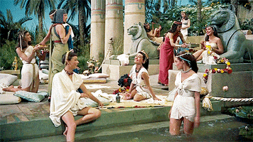 charlton heston old hollywood GIF