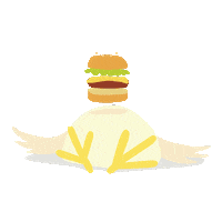 hungry group hug Sticker by Hay Day