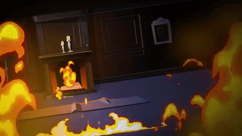 Burning Burn It Down GIF by iAM_Learning