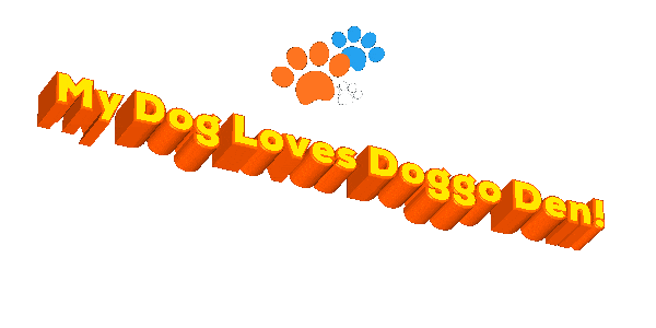 My Dog Loves Doggo Den Sticker by DoggoDenJess