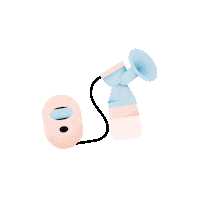 Breastpump Borstvoeding Sticker by Opgroeien