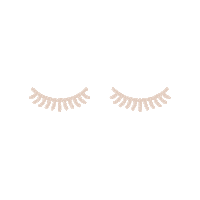 designstudio5 animated eyes sleep peach Sticker