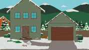 snow house GIF by South Park 