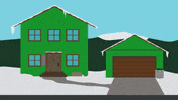 snow house GIF by South Park 