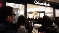Anti-Parallel Trading Protesters Storm Hong Kong Shopping Mall