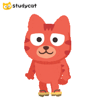 Happy Dance Sticker by Studycat language learning for kids