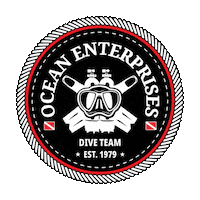 oceanenterprises scuba diving oe scuba dive ocean enterprises Sticker