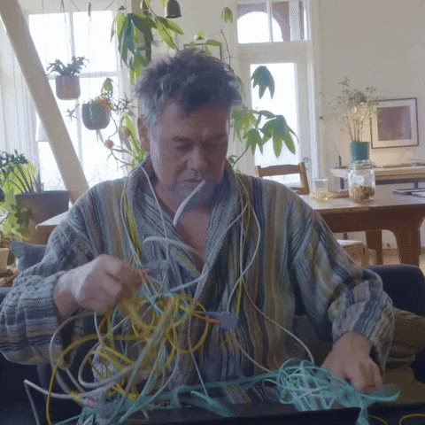 Trouble Cables GIF by NTE Grøntforsprang