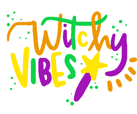 Halloween Witch Sticker