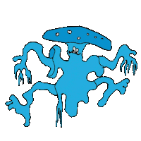 Excited Art Sticker by BONDY