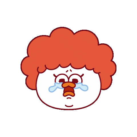 Sad Cry Sticker by Miniso Canada