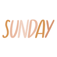 emmedesignsau sunday week emme emmedesignsau Sticker