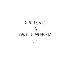 Gin Tonic Sticker by LineaDaria