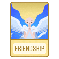 Friend Angel Sticker