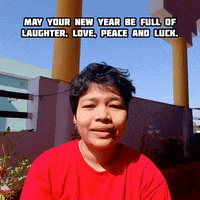 New Year Thumbs Up GIF