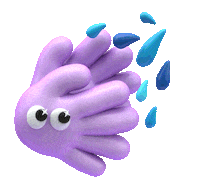 3D Hands Sticker by Mora Vieytes