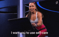 Take Care Christmas GIF by Peloton