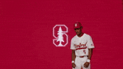 Baseball Hype GIF by Stanford Athletics