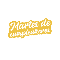 Party Birthday Sticker by El Fish Fritanga