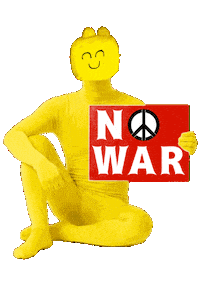 No War Peace Sticker
