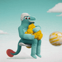 BigLizard animation animated space adventure GIF