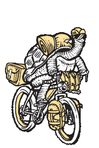 Bike Cycling Sticker by Odd Bleat