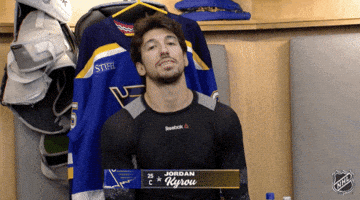 Angry St Louis Blues GIF by NHL