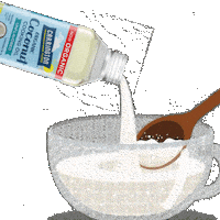Baking Coconut Oil Sticker by Carrington Farms