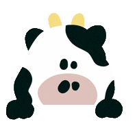 Cow 牛 Sticker