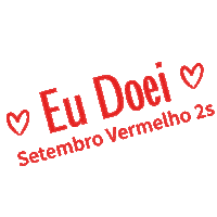 Blood Drive Sticker by Setembro Vermelho 2S