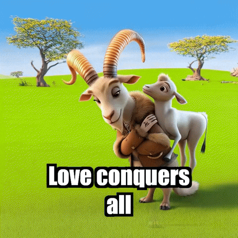 Love Conquers All Wisdom GIF by Radiantelope