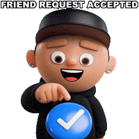 Add Me Friend Request Sticker by OneFootball Heads