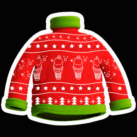DairyQueenMexico giphyupload blizzard dq ugly sweater GIF