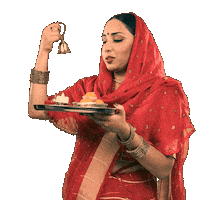 Pray Ringing Bell Sticker by trichak