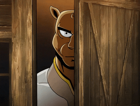 Open Door Anime Meme GIF by Camel Dad